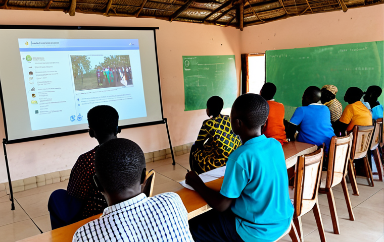 부르키나파소의 유튜브 및 SNS 활용도 - Woman Selling Traditional Clothes Online**

"A Burkinabè woman, fully clothed in colorful, tradition...