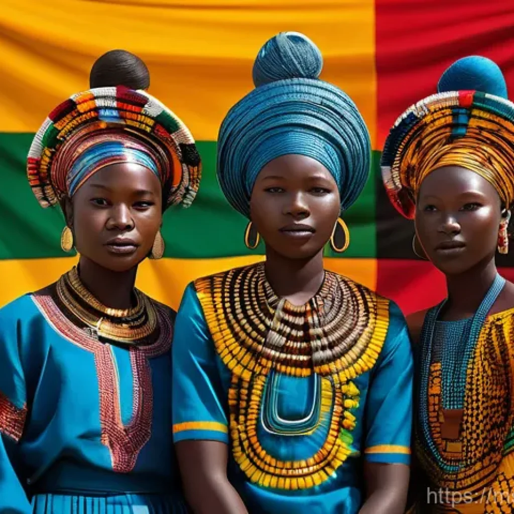 부르키나파소 부족 문화 및 민속 전통 - Here are three detailed image generation prompts in English, based on the provided text about Burkin...