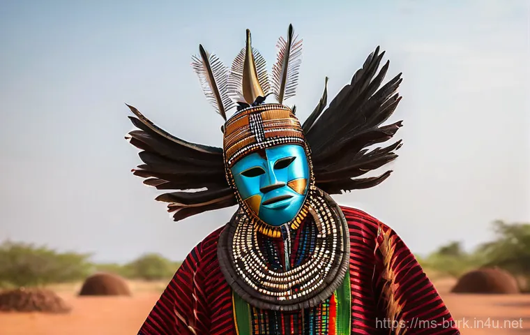 부르키나파소 부족 문화 및 민속 전통 - Here are three detailed image generation prompts in English, based on the provided text about Burkin...