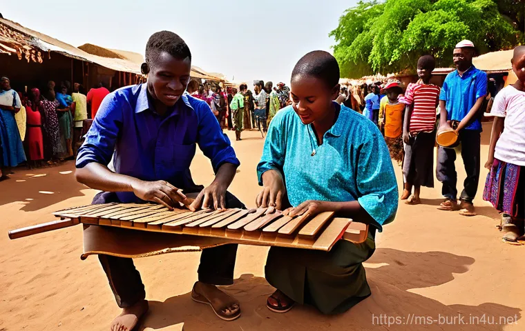 부르키나파소의 문화 정책 및 예술 지원 프로그램 - **Prompt 2: Mysterious Loropéni Ruins at Golden Hour**
    An awe-inspiring image of the Loropéni Ru...